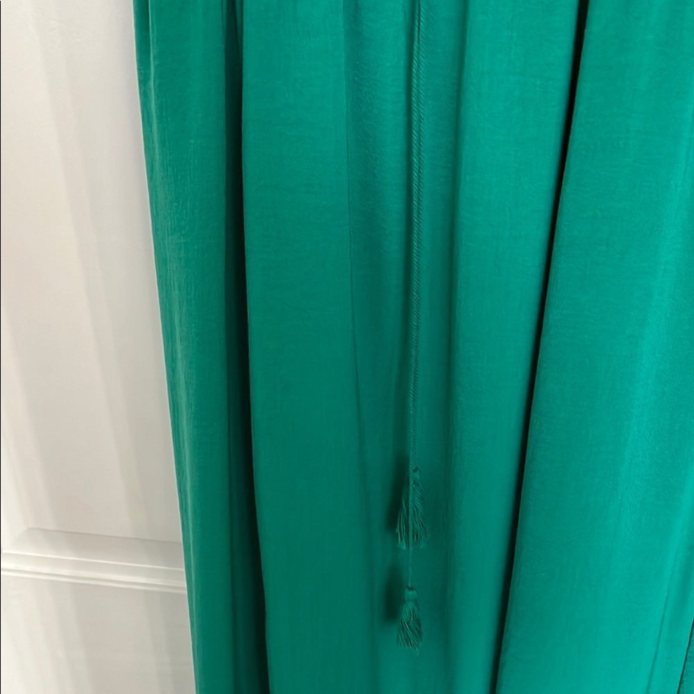Jack by BB Dakota Women's Green Maxi Dress. Lined, side slit. NEW! - Picture 6 of 8